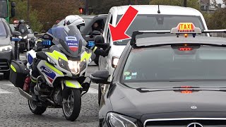 motards de la police il fallait faire ca [upl. by Nesilla]