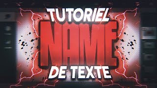 TUTORIEL  FAIRE UN BEAU TEXTE SIMPLE PS TouchAndroid [upl. by Maillil]