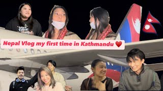 Nepal Kathmandu Vlog Part I learning to travel solo🥹 My first visit to Kathmandupura ramailo ♥️ [upl. by Feingold201]