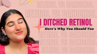 I Ditched Retinol 🤯 😄  Retinol vs Bakuchiol [upl. by Enitsuj376]