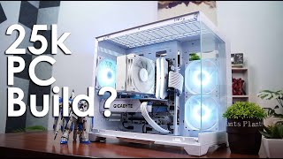 25k Pesos Budget White PC Build this 2024 AMD build [upl. by Yelyak]