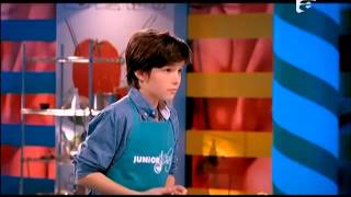 Junior Chef Ce raspuns a primit Aron Ciocan din partea juratilor [upl. by Sirk]