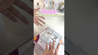 Aesthetic stationery haul Part3  Meesho  Meesho Haul  Noori Ali [upl. by Yarezed]