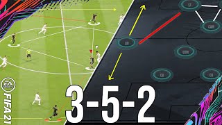 Why 352 is the new meta 412122 to give you wins TACTICS POST PATCH  FIFA 21 ULTIMATE TEAM [upl. by Ahsenauj]