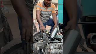 Diesel Truck Six Cylinder Engine Sleeves fitting truck engine mechanical mechanic shorts [upl. by Hedve]