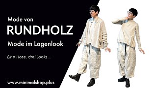 Styling im Lagenlook mit Mode von RUNDHOLZ [upl. by Arvy383]