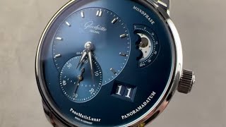 Glashütte Original PanoMaticLunar 19002463271 Glashütte Original Watch Review [upl. by Wakefield489]