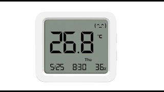 Розпакування  Mi Temperature and Humidity Monitor 3 [upl. by Oberheim]