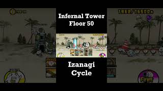 Infernal Tower Floor 50  The Battle Cats  shorts thebattlecats [upl. by Acissej927]