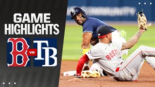 Red Sox vs Rays Game Highlights 52024  MLB Highlights [upl. by Eekram]