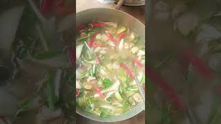 Cambodian soup food streetfoodcookingcooking breakfast dinner launch [upl. by Otsedom130]