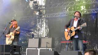 The Levellers  The Boatman  didgeridoo live  RfP 2011 Czech Republic HD [upl. by Norrab]