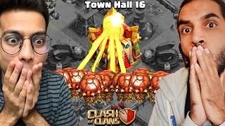 My First Town Hall 16 Challenge will Shock Everyone Clash of Clans [upl. by Nicoli]