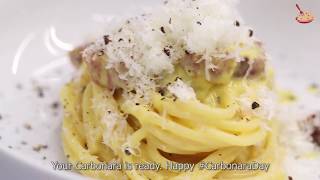 Come fare la carbonara il video tutorial dello chef Luciano Monosilio [upl. by Lednahs15]