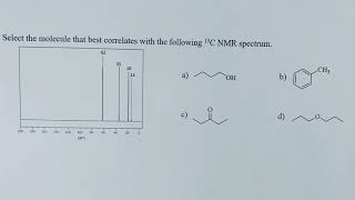 C13 NMR example 3 [upl. by Ralfston45]