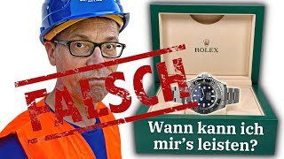 Wie lange arbeitest du wirklich für eine Rolex Viele schätzen falsch [upl. by Dierdre]