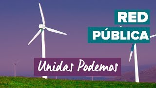 ¡Una RED ELÉCTRICA PÚBLICA es posible  UNIDAS PODEMOS [upl. by North38]