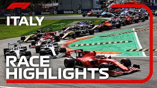 2019 Italian Grand Prix Race Highlights [upl. by Bausch]