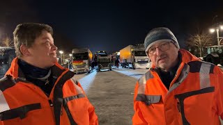 Spediteure protestieren in Berlin 😱🔥 Bauern Protest  Berlin 18012024￼ [upl. by Larkins]