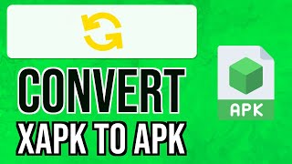 How to CONVERT XAPK Files to APK Files on PC 2024  Install XAPK on PC [upl. by Annekcm]