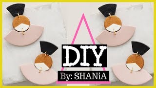 How to make Anthropologie statement earrings DIY Anthropologie inspired statement earrings  SHANiA [upl. by Irfan]