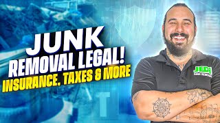 Junk Removal Legal SCorp Vs LLC Employees Taxes Insurance Permits And More [upl. by Kiele]