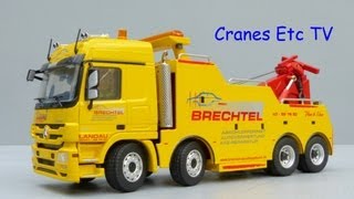 Conrad Brechtel Masterlift  MercedesBenz Actros Recovery Truck Review [upl. by Gudrun]