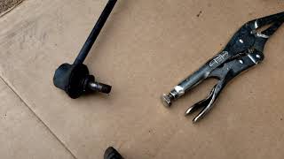 Honda Civic Front Sway Bar Links DIY Remove and Replace Change Out 2013 and Others [upl. by Anayek145]