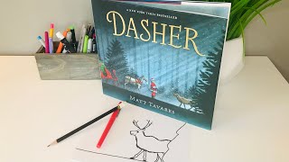 Dasher Read Aloud and Draw Along [upl. by Ettenawtna]