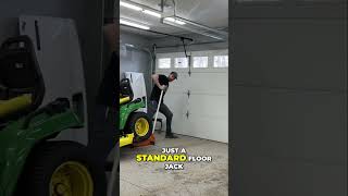 Mowing Made Easy Simple Tricks to Lift and Move Your Lawnmower [upl. by Arze]