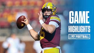 Rhode Island at Minnesota  Highlights  Big Ten Football [upl. by Allisan]