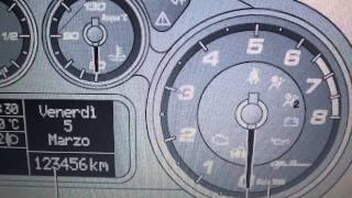 Alfa Romeo Airbag Warning Light Symbol  How To Remove It [upl. by Annaliese]