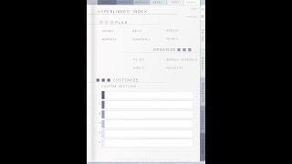 A quick preview of my digital planner [upl. by Anauqed]