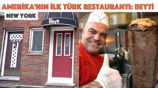 Amerikanın İlk Türk Restaurantı Beyti [upl. by Yuh]