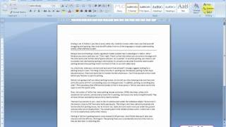 Fix spacing in a modified justify format paragraph in Word Remove The White Space Between Words [upl. by Atsahc]