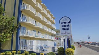 Crystal Beach Hotel  Ocean City MD 2024 [upl. by Gytle698]