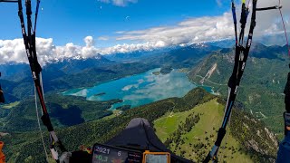 Walchensee  Brauneck  Paragliding 26052024 4K [upl. by Nnaul]