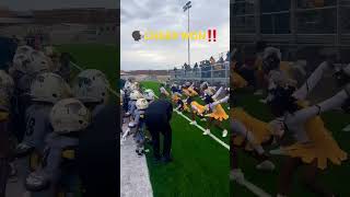 Dont ever challenge your own CHEERLEADERS 🤦🏾‍♂️CHEER cheerleader football youthsport challenge [upl. by Anaeco]