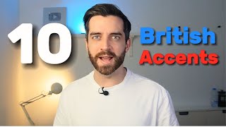 10 British Accents in 1 video [upl. by Allecram]