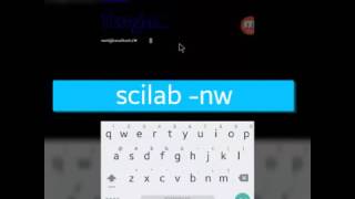 Run Scilab console on android tutorial [upl. by Sul419]