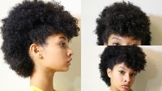 FROHAWK ON NATURAL HAIR [upl. by Yettie107]