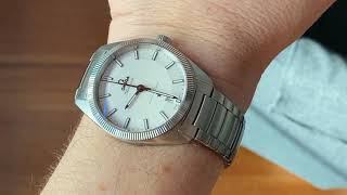 OMEGA Constellation Globemaster white in different light conditions [upl. by Naerda]