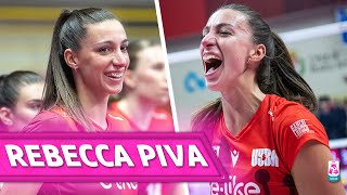 REBECCA PIVA MVP amp TOP SCORER All points in Busto Arsizio  Pinerolo  Lega Volley Femminile 2425 [upl. by Genni212]