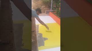 Water proofing paint damp proof mix colour kesa lga aapko paintr exteriorwaterproofing [upl. by Kristal155]