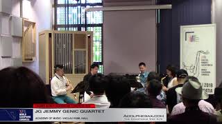 Earth by Takatsugu Muramatsu JG Jemmy Genic Quartet XVIII World Sax Congress 2018 adolphesax [upl. by Anileme]