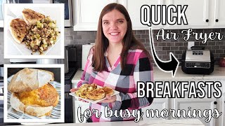 Quick and Easy Air Fryer Breakfasts For Busy Mornings [upl. by Monarski]