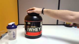 Протеин ON Gold Standard Whey Плюсы и минусы [upl. by Aliam]