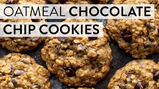 Soft amp Chewy Oatmeal Chocolate Chip Cookies  Sallys Baking Recipes [upl. by Yelyr]