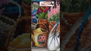 Kwiaciarnia 12102024 butterflycrossstitch haftkrzyzykowy [upl. by Eelan]