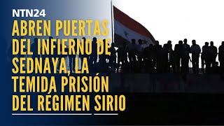 Abren las puertas del infierno de Sednaya la temida prisión del régimen sirio [upl. by Goldwin69]